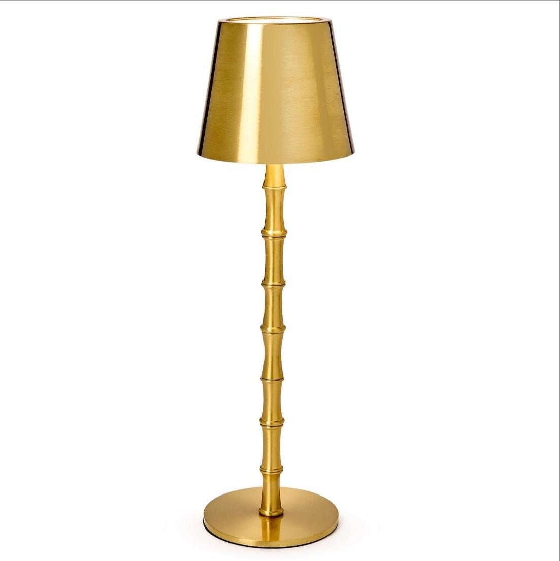 LED Cordless Bamboo Lamp