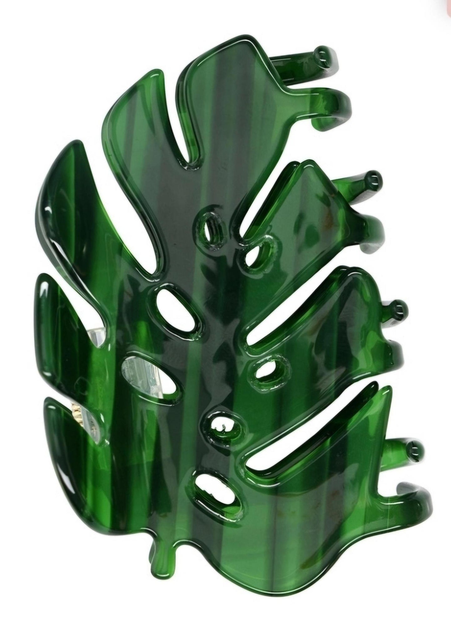 Palm Leaf Claw Clip