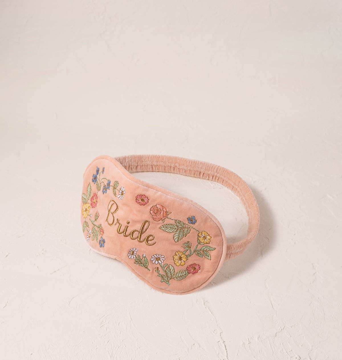 Floral Bride Eye Mask