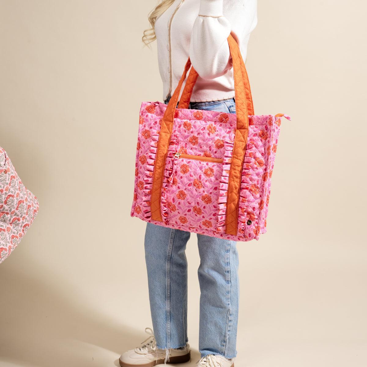 The Everyday Quilted Tote Bag