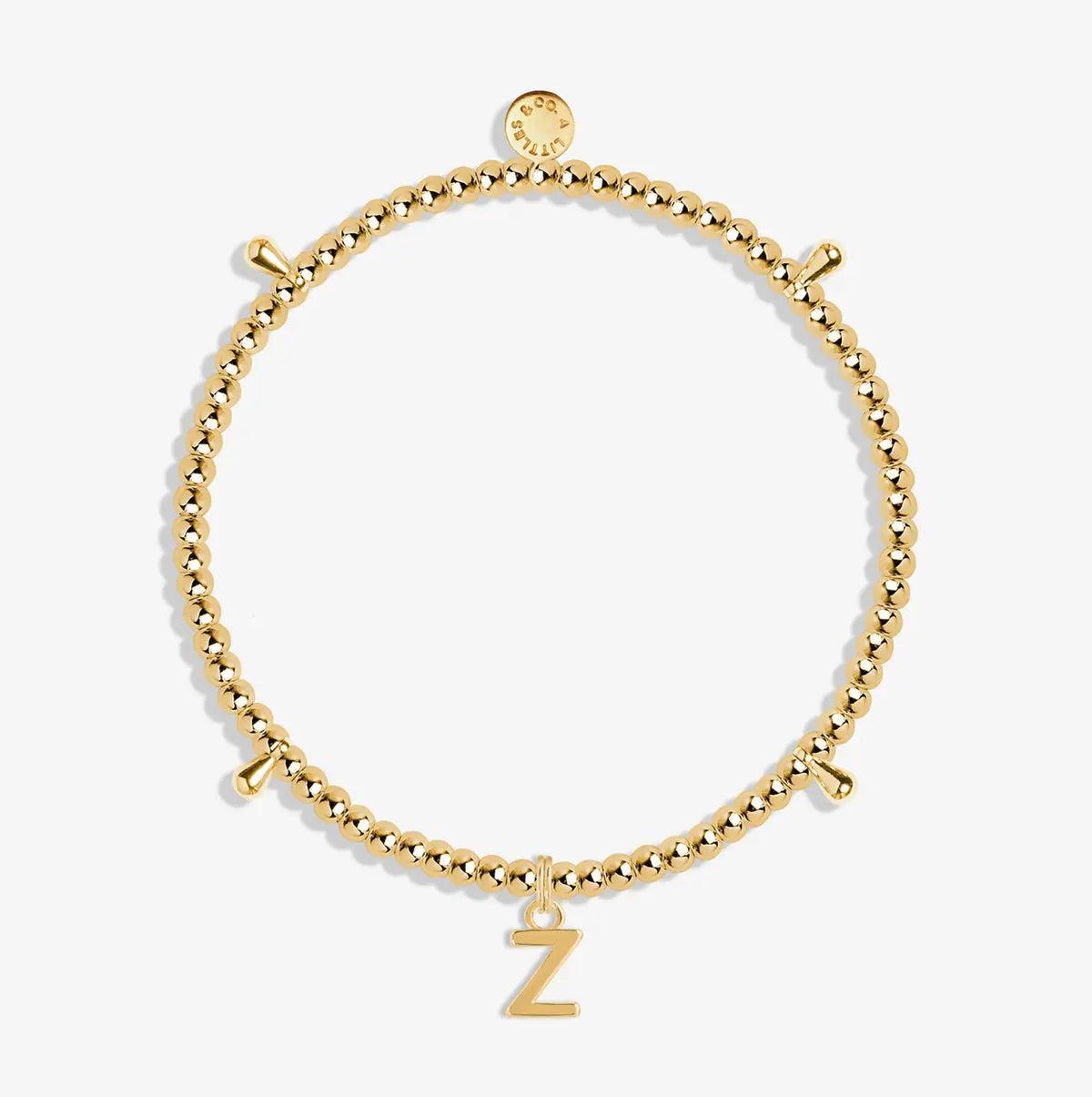 Alphabet Initial Bracelet