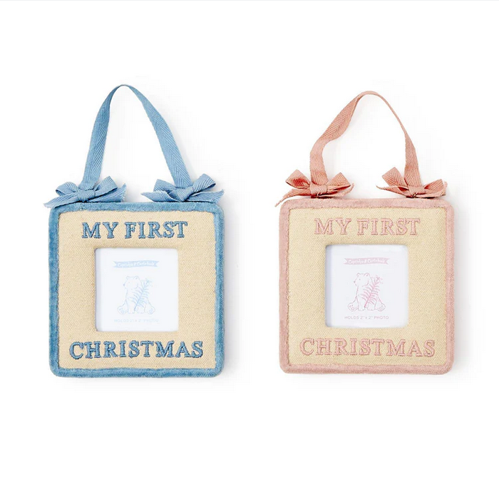 Baby's First Christmas Keepsake Frame Ornament