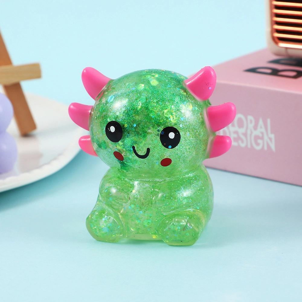 Maltose Glitter cute Salamander squishy fidget toy