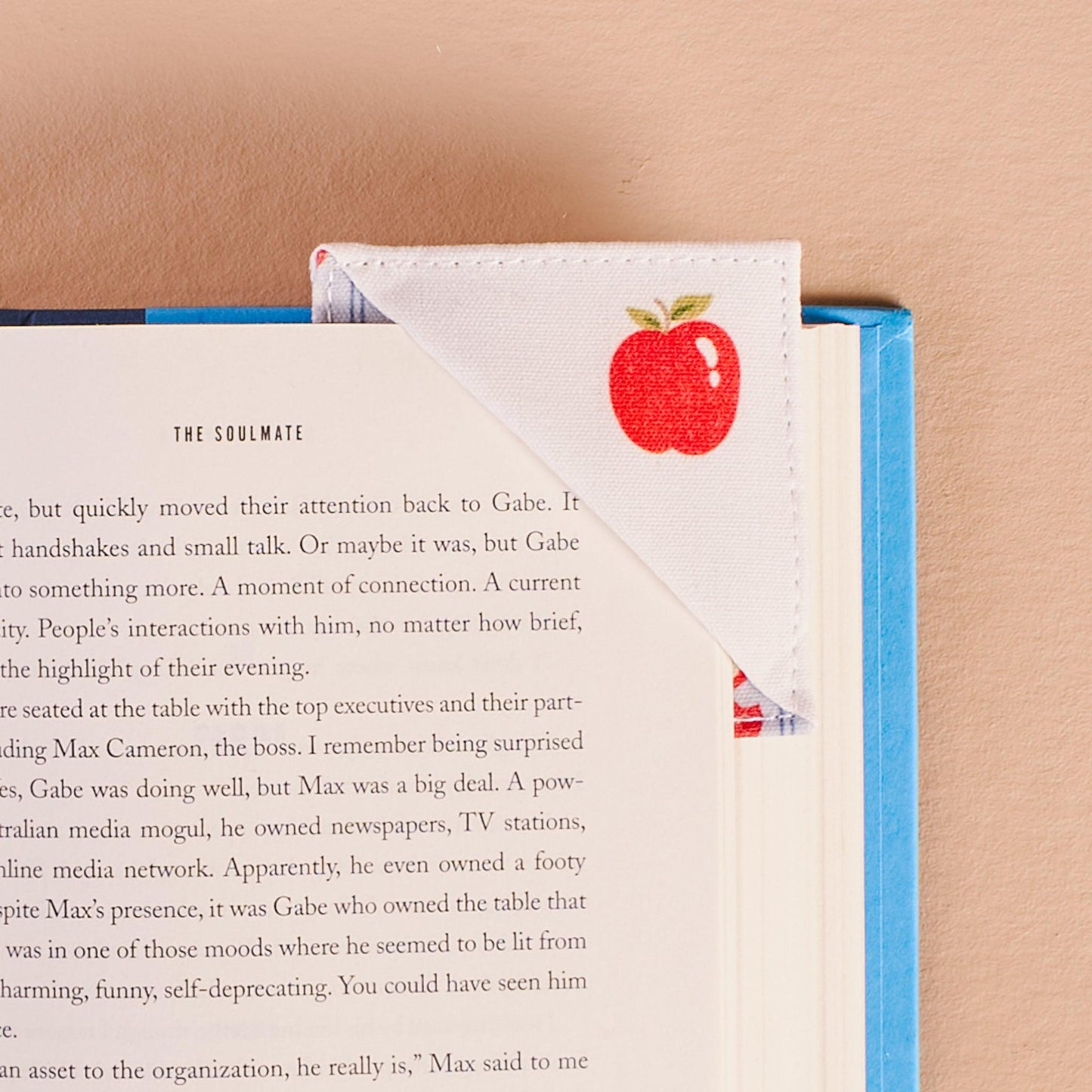 Corner Keeper Fabric Bookmark