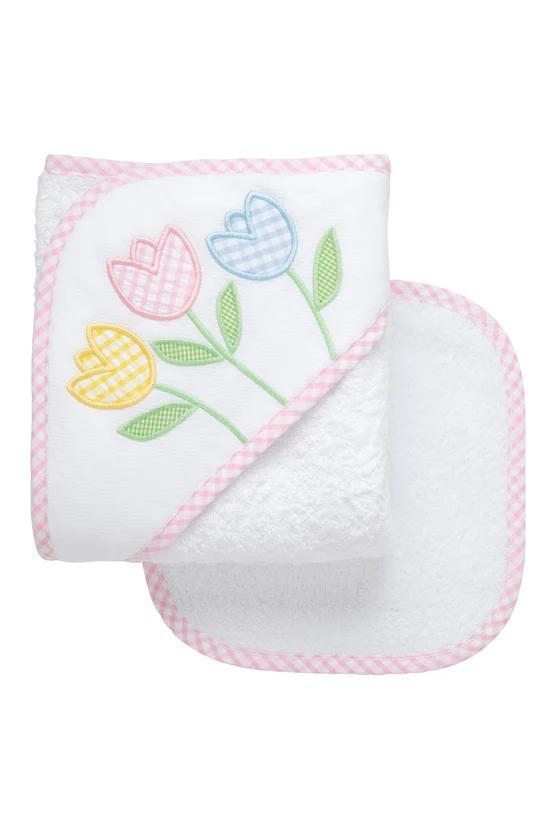 Baby Hooded Towel & Washcloth Set