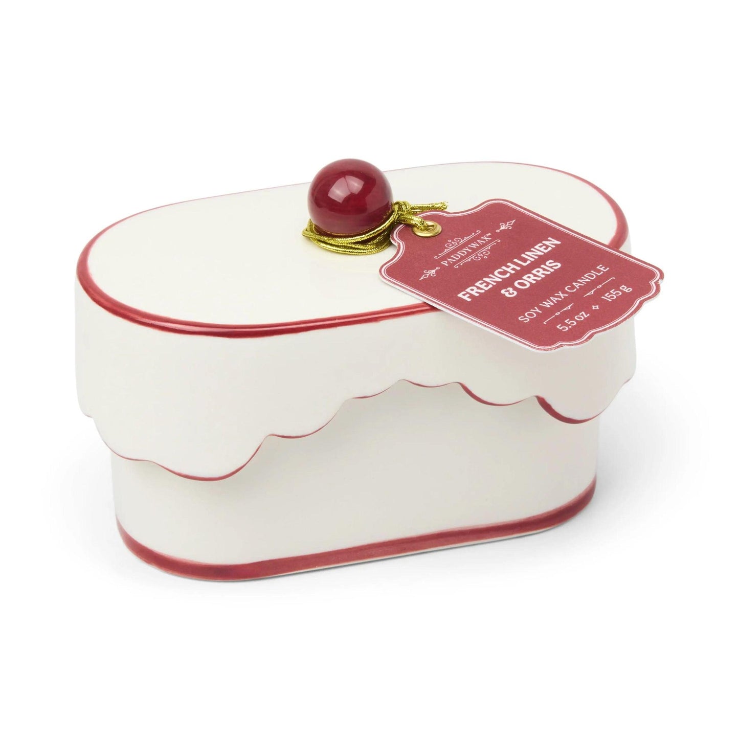 Chérie 5.5 oz. Porcelain Candle w/ Lid
