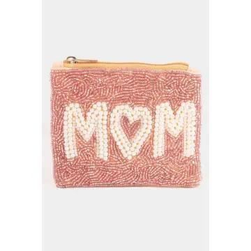 Seed Beaded Coin Purse