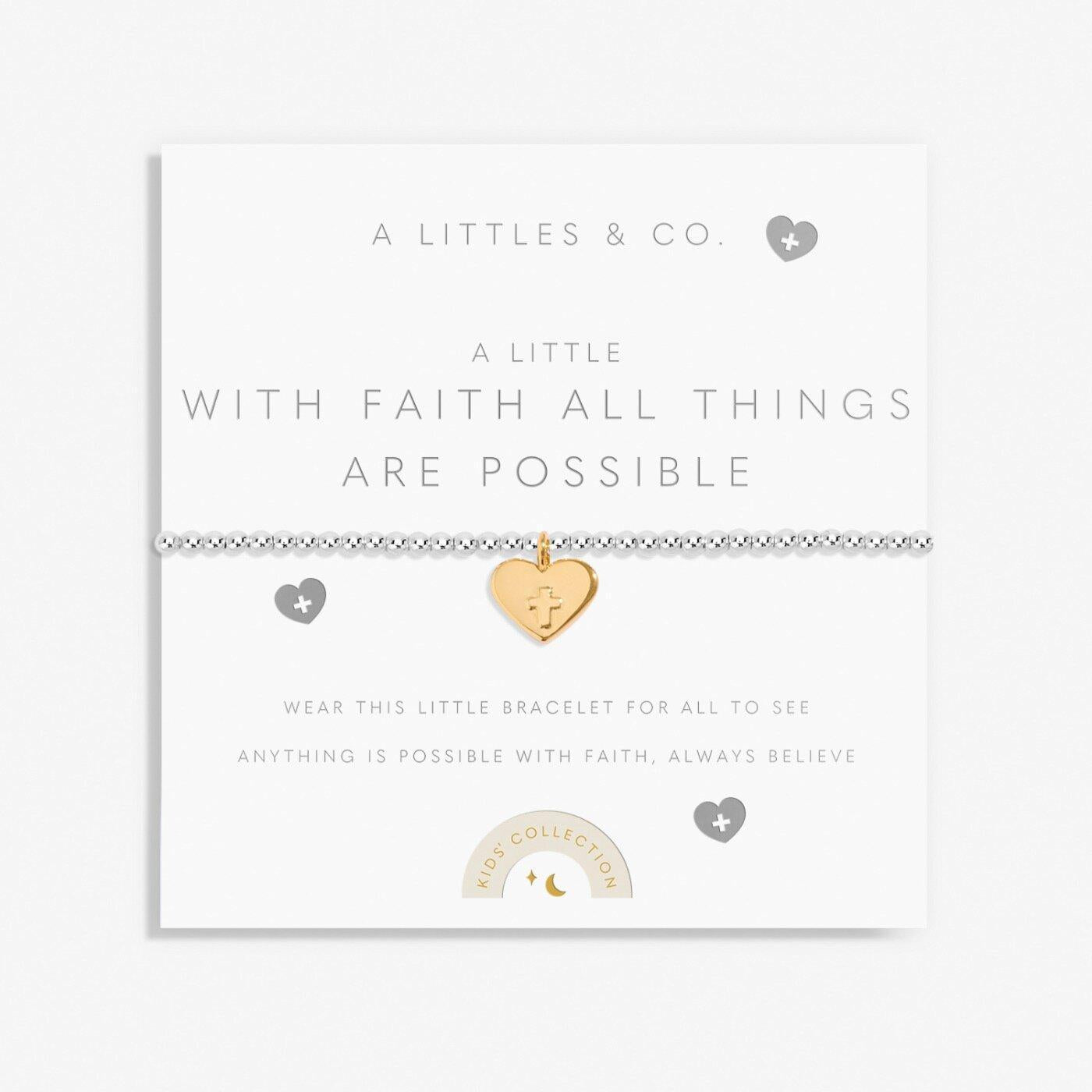 With Faith All Things Are Possible Bracelet