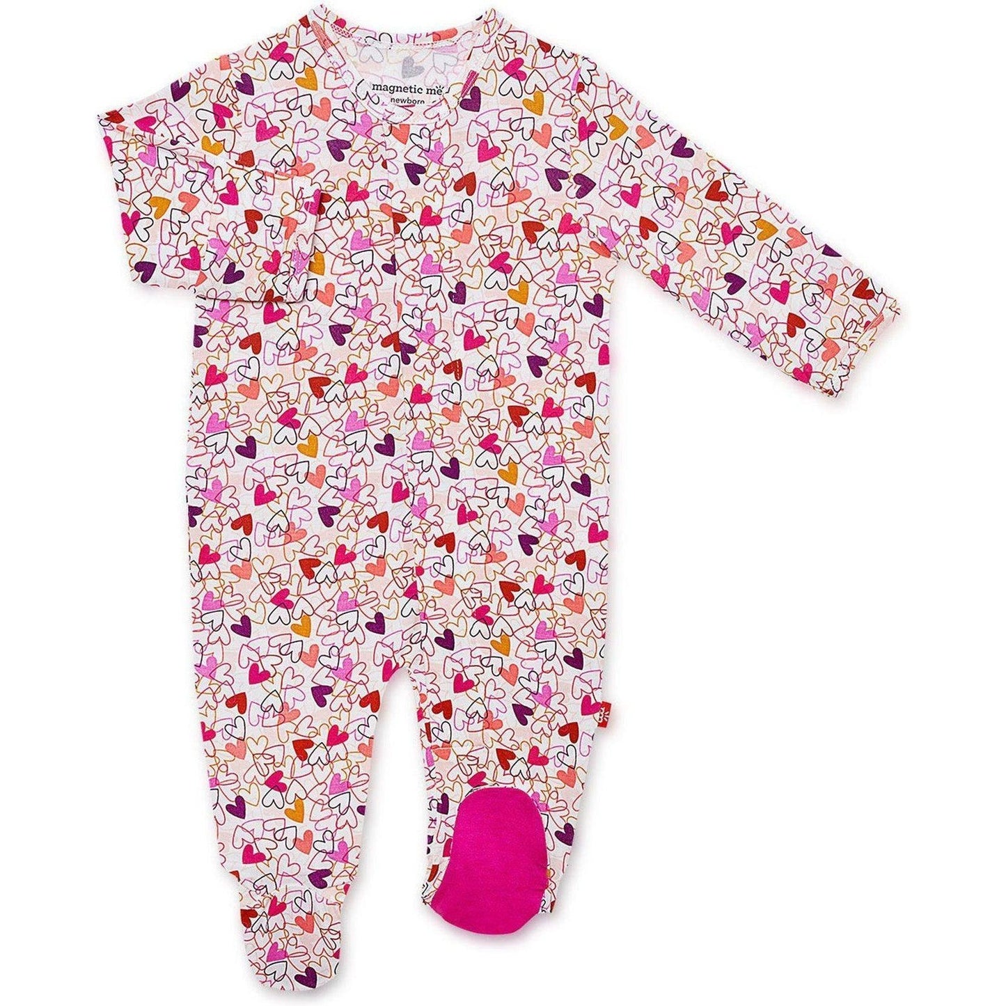 Heart to Heart Modal Magnetic Footie