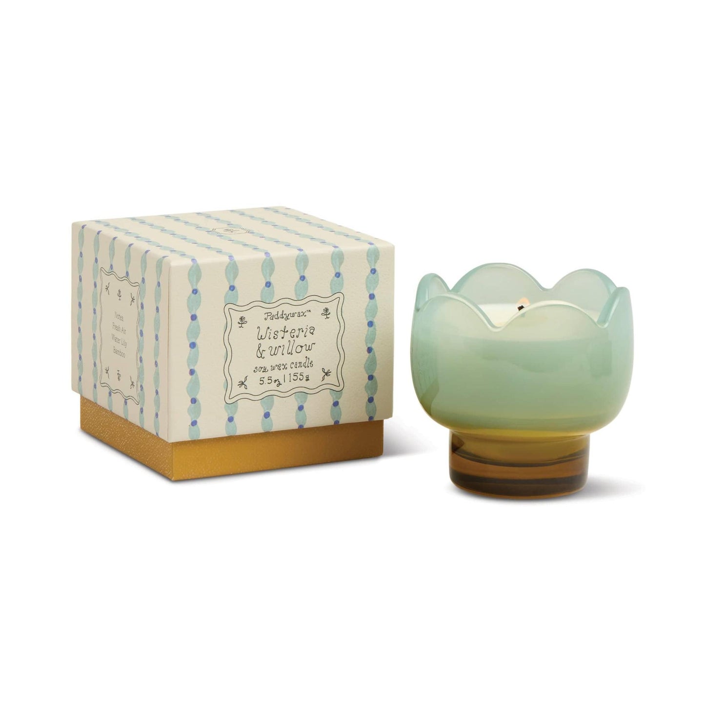 Tulip 5.5 oz. Tinted Glass Candle