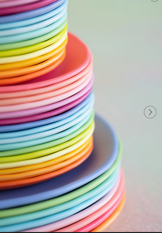 Rainbow Salad Plate