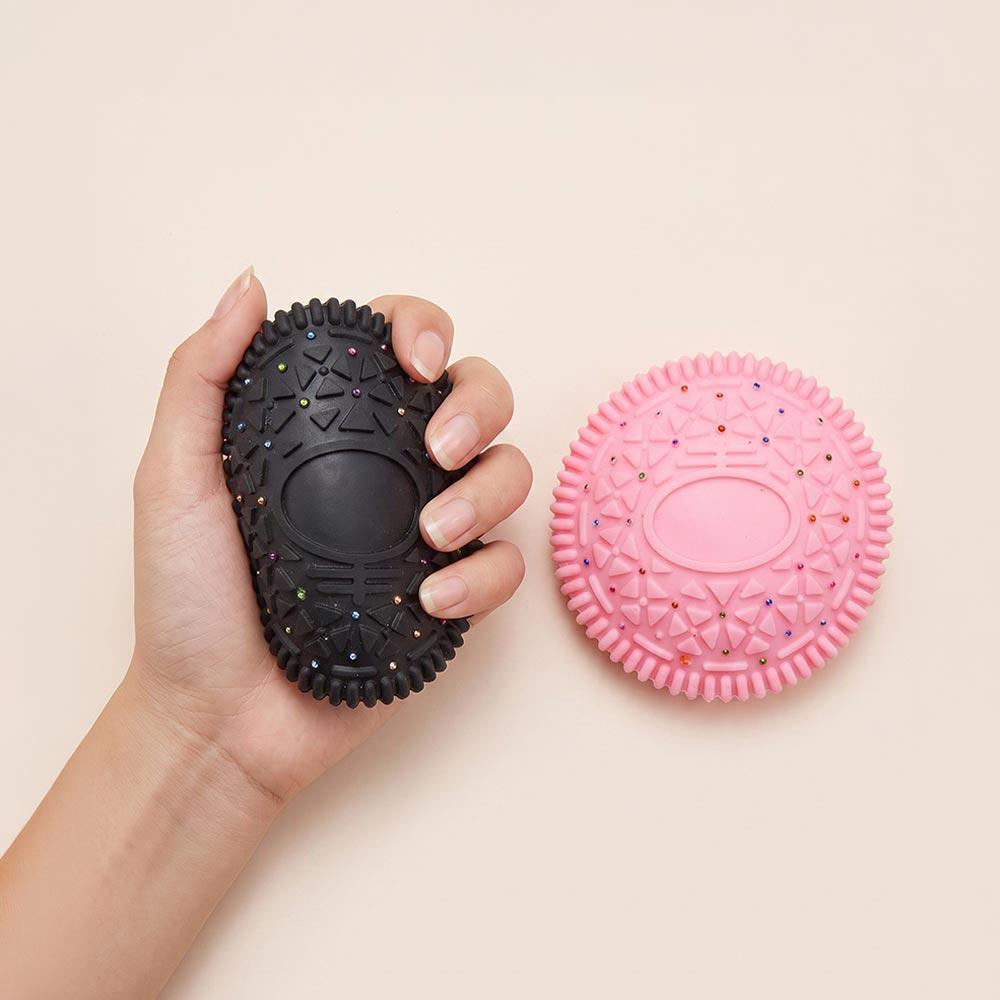 Jumbo Cookie Squeeze Squishy Stress Relief Toy