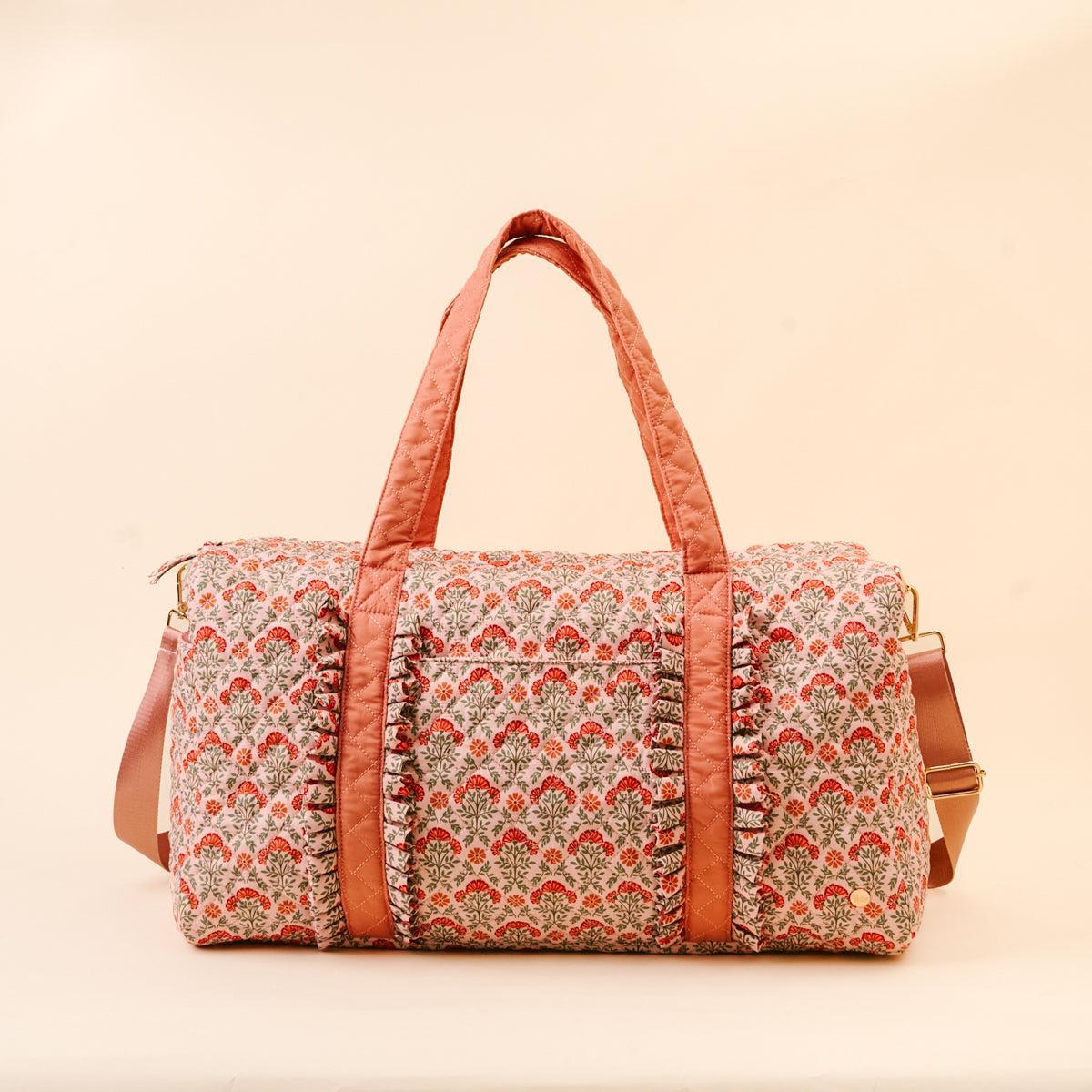 On-the-Go Quilted Weekender Bag