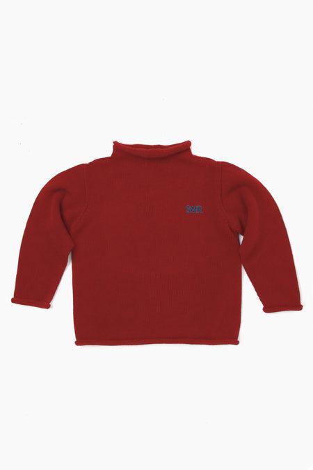 Jersey Rollneck Sweater