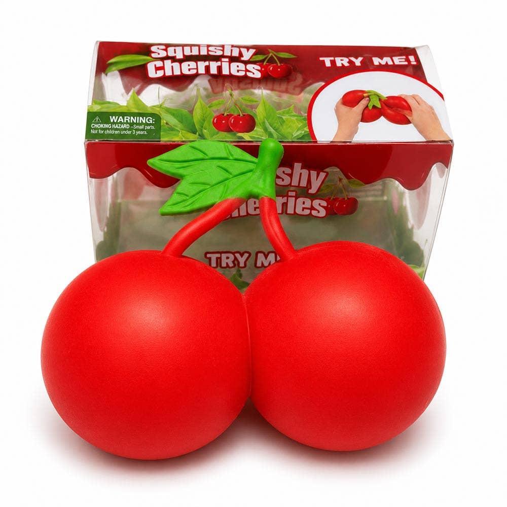 Jumbo Cherry Squeeze Squishy Stress Relief Toy