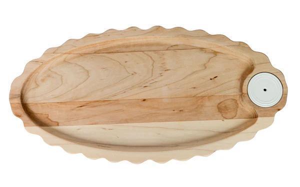 Maple Scalloped Anniversary Board