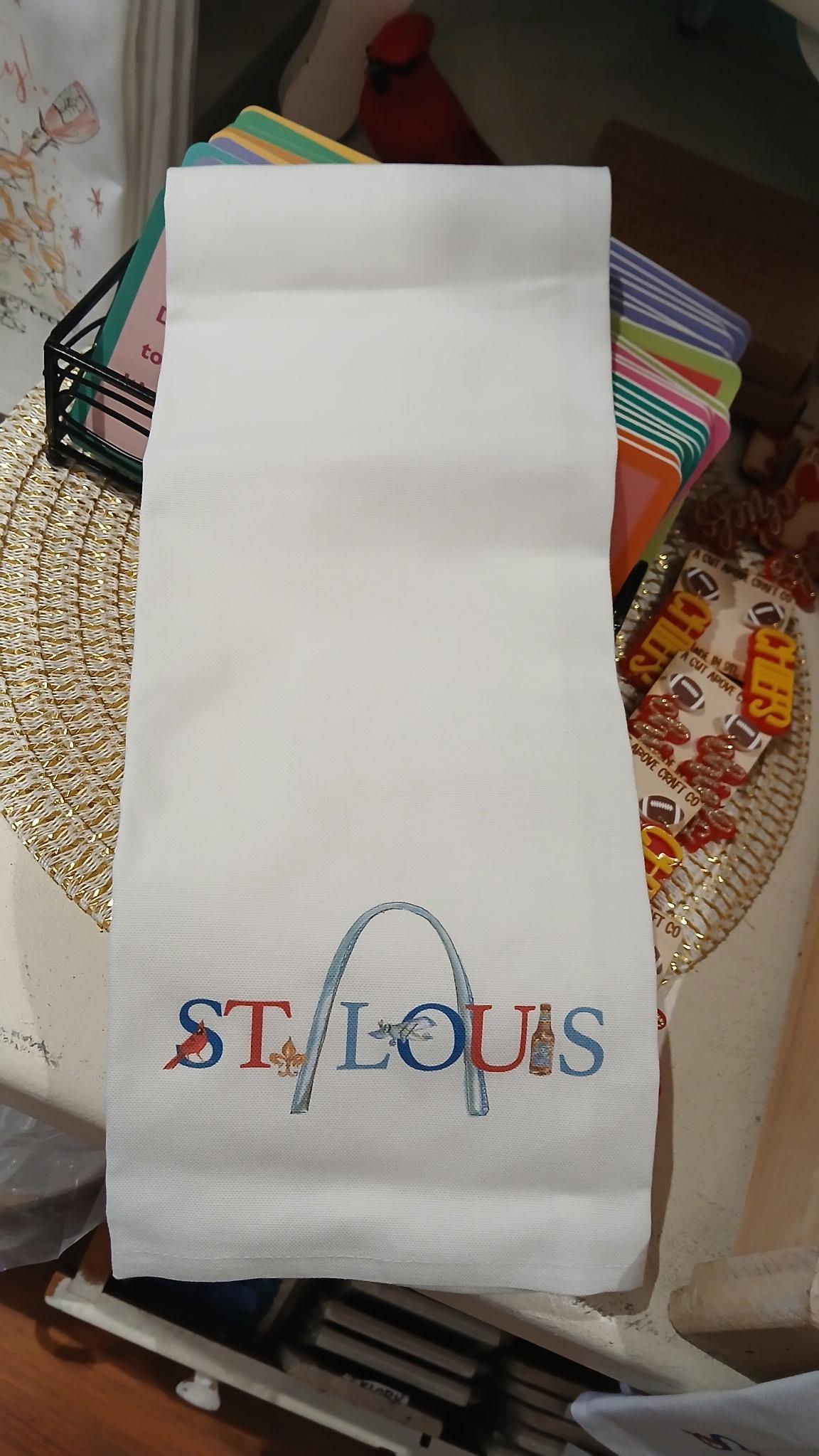 St. Louis Arch Printed Kitchen Towel
