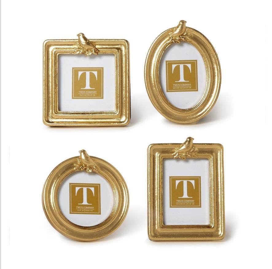 Gold Bird Mini Frame