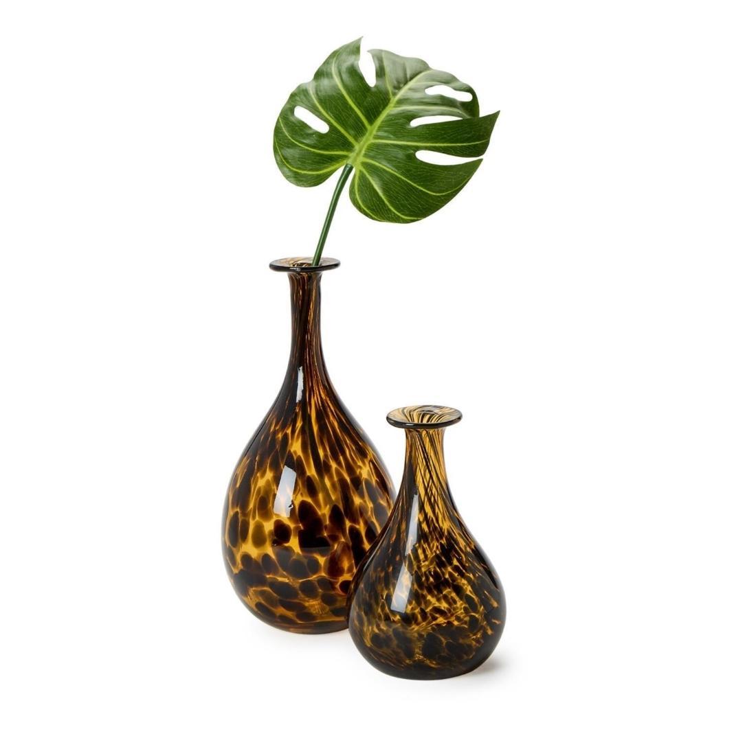 Long Neck Tortoise Print Vases