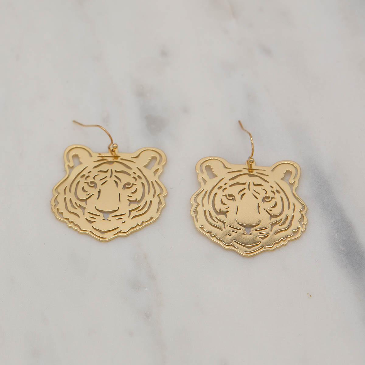 Tiger Earrings