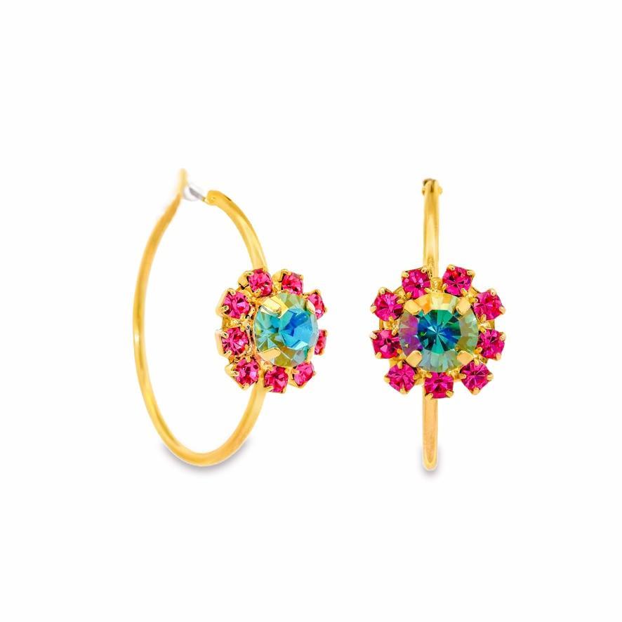 Mini Bianca Hoops