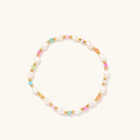 Colorful Pearl Bracelet