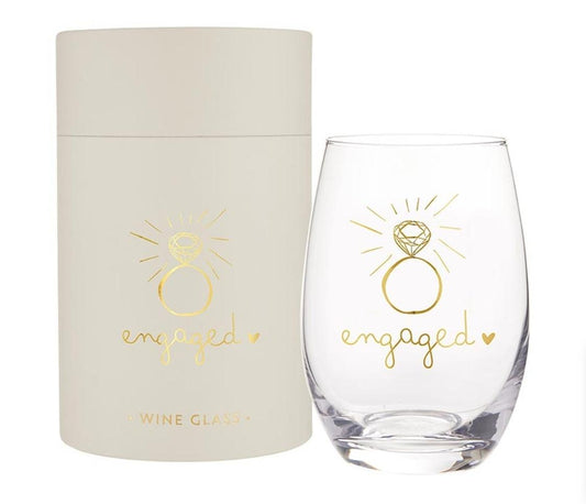 Stemless Wine Glass in Gift Box