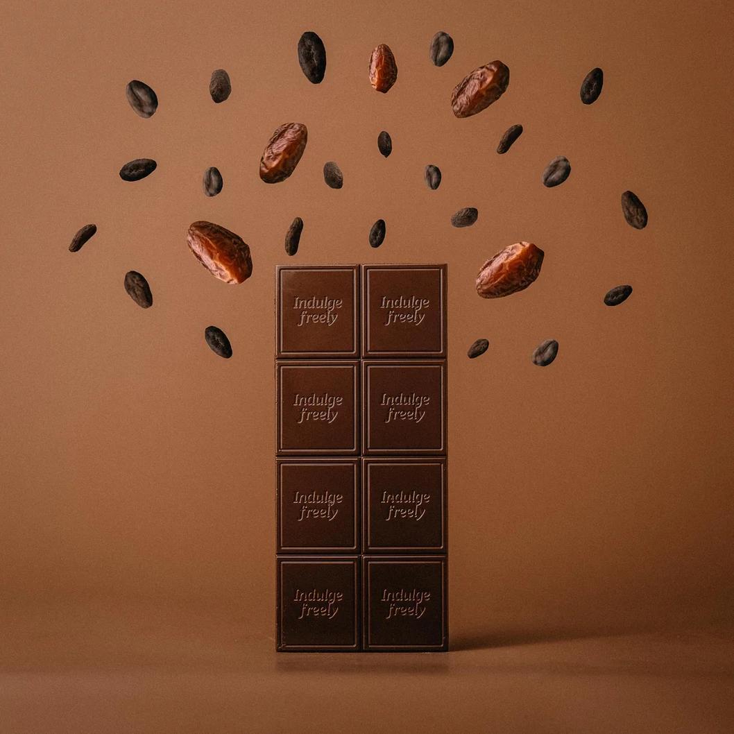Date Sweetened Dark Chocolate Bars