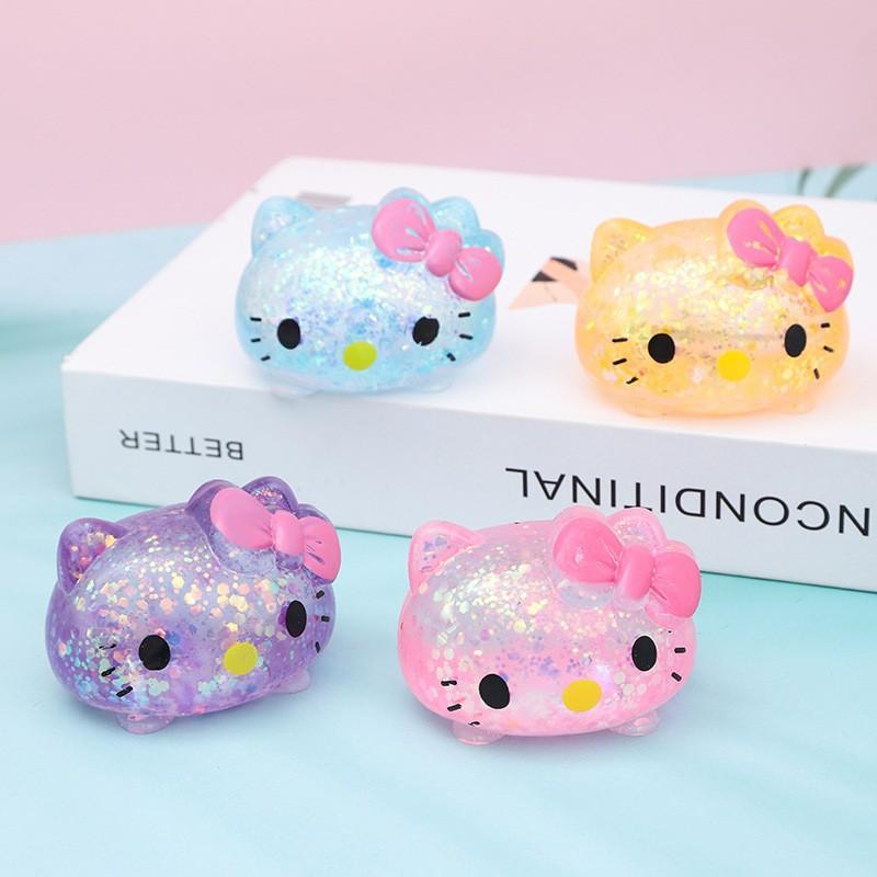 Maltose Glitter Cute Kitty & Friends squishy toy
