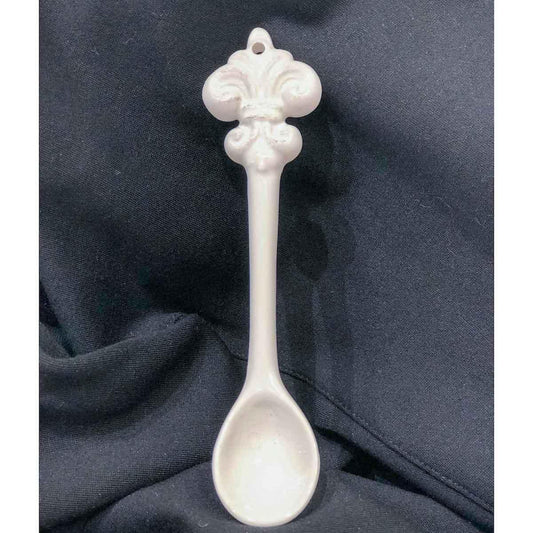 Fleur de Lis Condiment Spoon