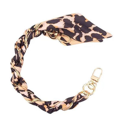 Gold Phone Chain with Scarf