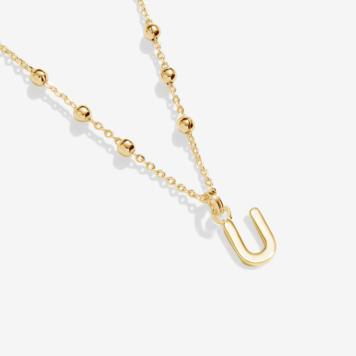 Alphabet Initial Necklace