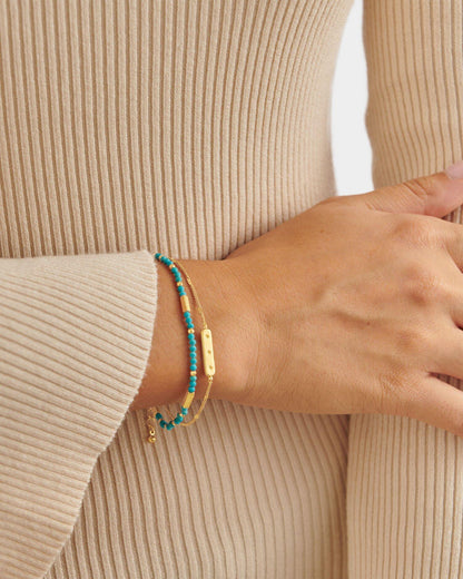 Birthstone Layered Bracelet