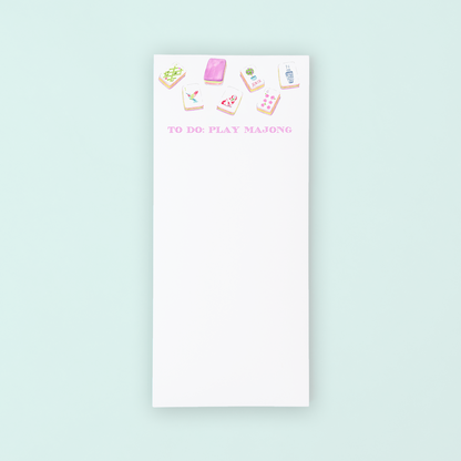 Watercolor Printed List Pad