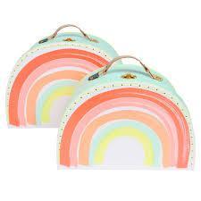 Rainbow Suitcase- 2 Pack