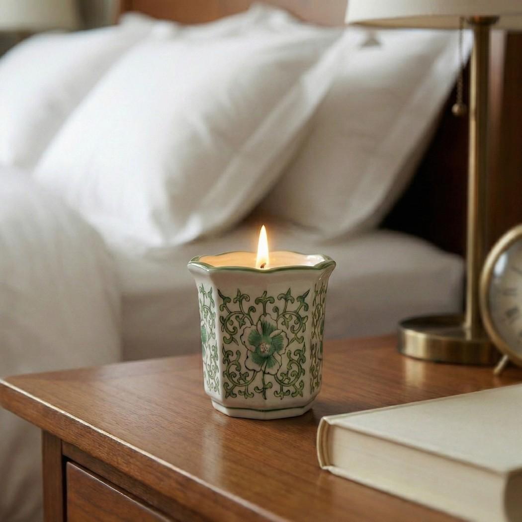 Plumeria Scented Soy Wax 6oz. Candle