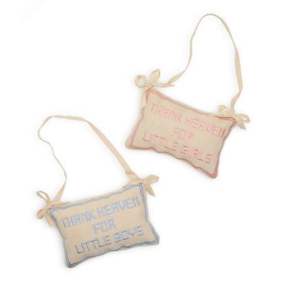 Thank Heaven Pillow Door Hanger