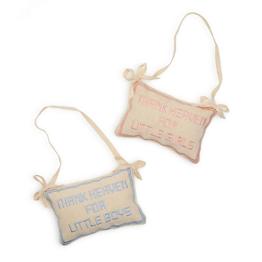 Thank Heaven Pillow Door Hanger