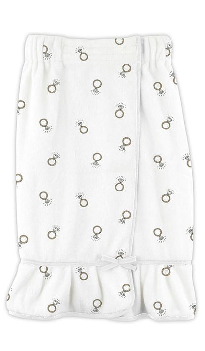 Plush Spa Wrap w/ Monogram