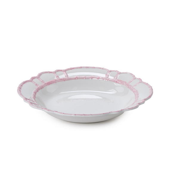 Bamboo Rim Serving Bowl