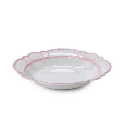 Bamboo Rim Serving Bowl