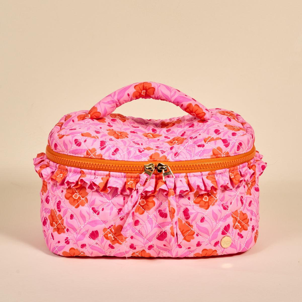 Glam & Go Quilted Cosmetic Bag