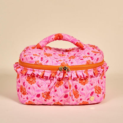 Glam & Go Quilted Cosmetic Bag