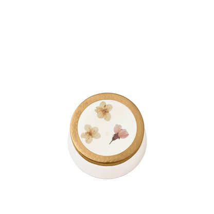 Geranium Oud Accent Pressed Floral Candle