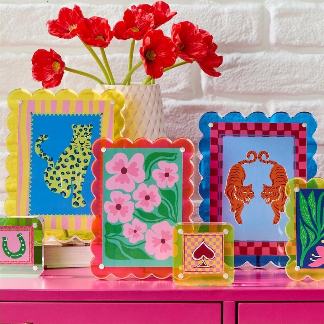 Color Pop Acrylic Frames