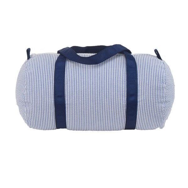 Seersucker Baby Duffle with monogram