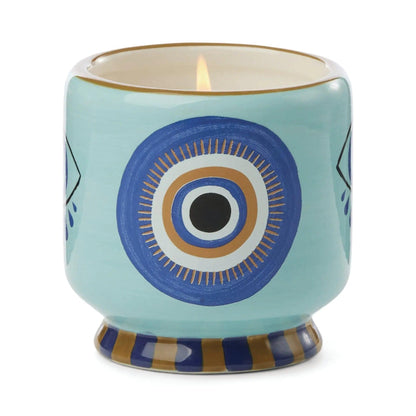 A Dopo 8 oz. Handpainted Candle