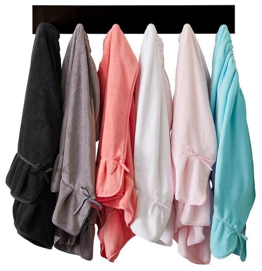 Plush Spa Wrap w/ Monogram