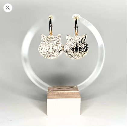 Tiger Earrings