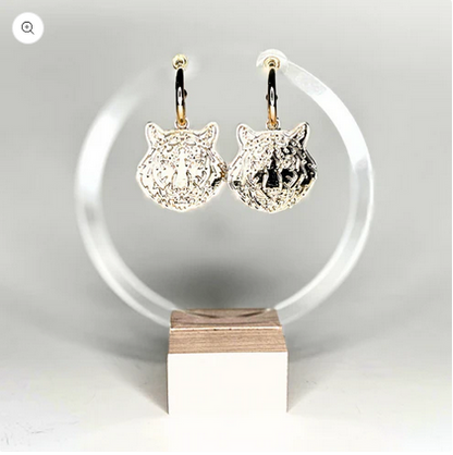 Tiger Earrings